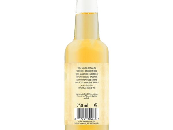 Yari 100 Natural Baobab Oil 250ml